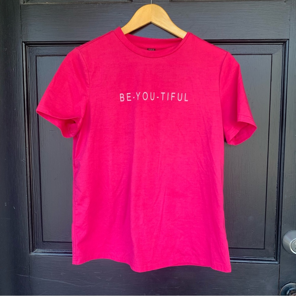 SHEIN Be-You-Tiful T-Shirt